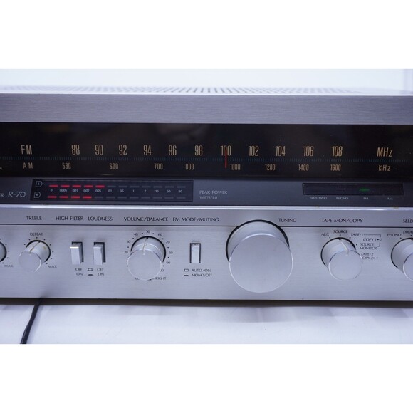 Vintage Sansui R-70 65W Stereo Hi-Fi-Receiver Tested Working Audio Equipment - Picture 3 of 10